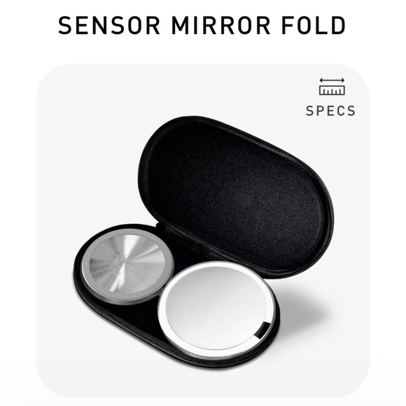 simplehuman•  Sensor Mirror brushed stainless steel, mini, rechargeable - Picture 7 of 8